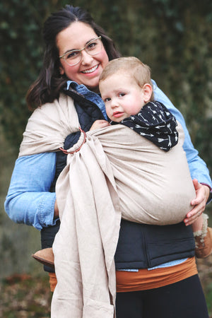 Ring Sling - Warm Sand Long