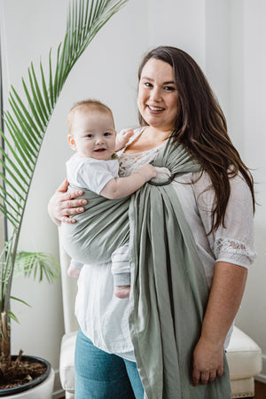 Ring Sling - Sage Green Long