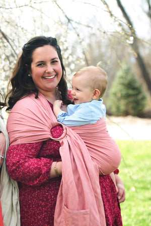 Ring Sling - Dusty Rose Pink