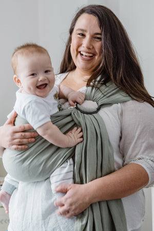 Ring Sling - Sage Green Long