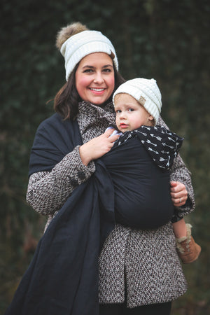 Ring Sling - Midnight Black Long
