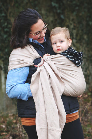 Ring Sling - Warm Sand Long
