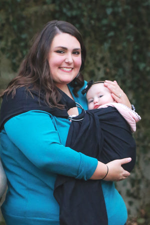 Ring Sling - Midnight Black Long