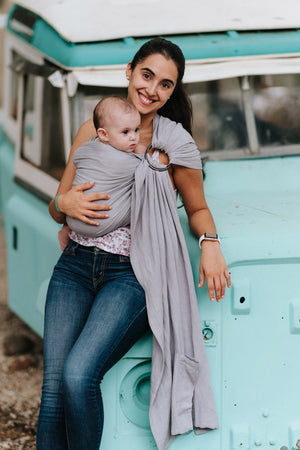 Ring Sling - Lilac Grey