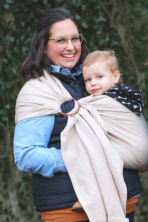 Ring Sling - Warm Sand Long