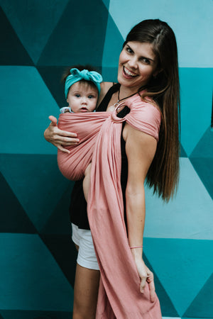 Ring Sling - Dusty Rose Pink